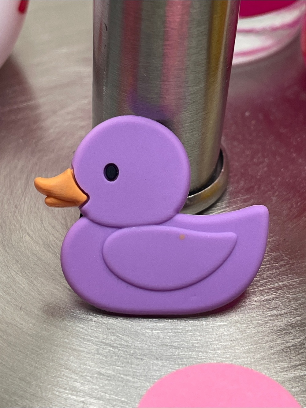 Purple Rubber Duck Jibbitz
